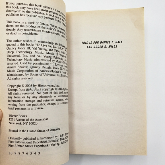 3/$12 Michael Connelly Lincoln Lawyer Paperback Book - Picture 4 of 6